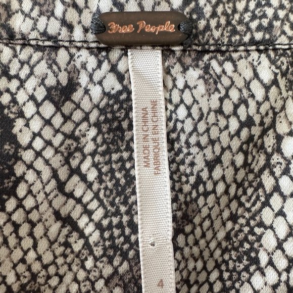 Free People Midi Skirt - Snakeskin print - Picture 2 of 5